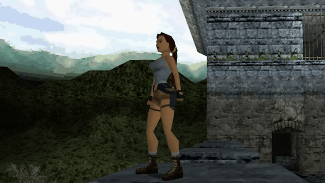 Lara is a recurring victim to unfair traps in video games