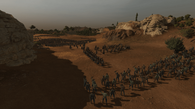 Total War: Pharaoh troop battle