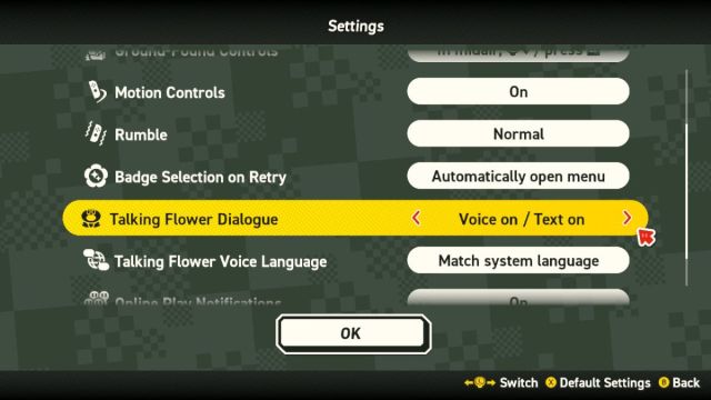 Варианты диалога Говорящего Цветка в Super Mario Bros. Wonder