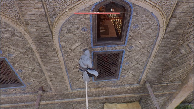 Басим возле окна в Assassin's Creed Mirage.