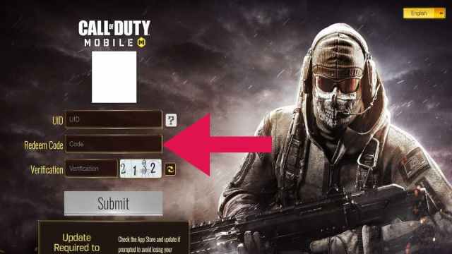 How to redeem COD: Mobile codes on the website