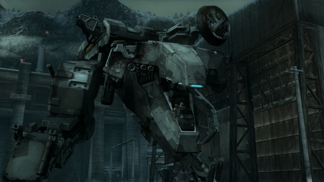 Metal Gear Rex in MGS4
