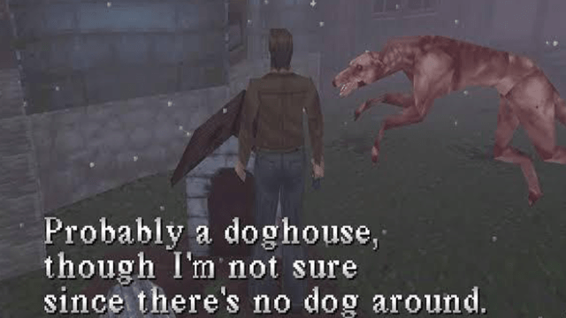 Der Hund in Silent Hill