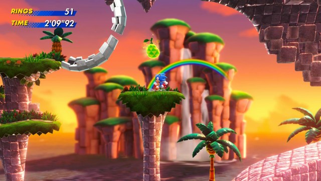 Фрукты в Sonic Superstars спрятаны на уровне