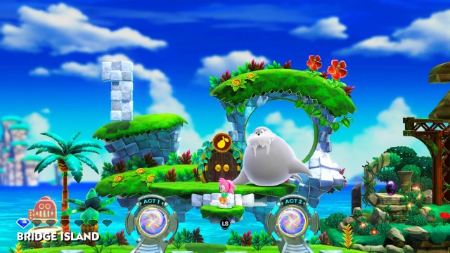 Фрукты в Sonic Superstars действуют на фруктовую дверь