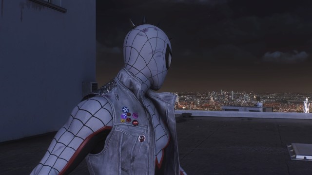 Spider Punk suit in Spider-Man 2.