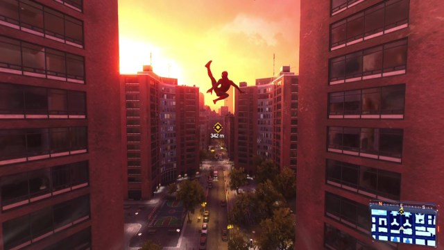 Are Insomniac's Wolverine and Spider-Man games in the same universe spidey swinging