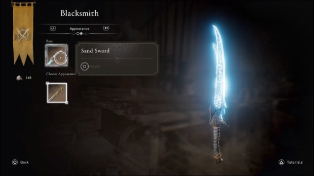 Transmog system in Assassin's Creed Mirage.