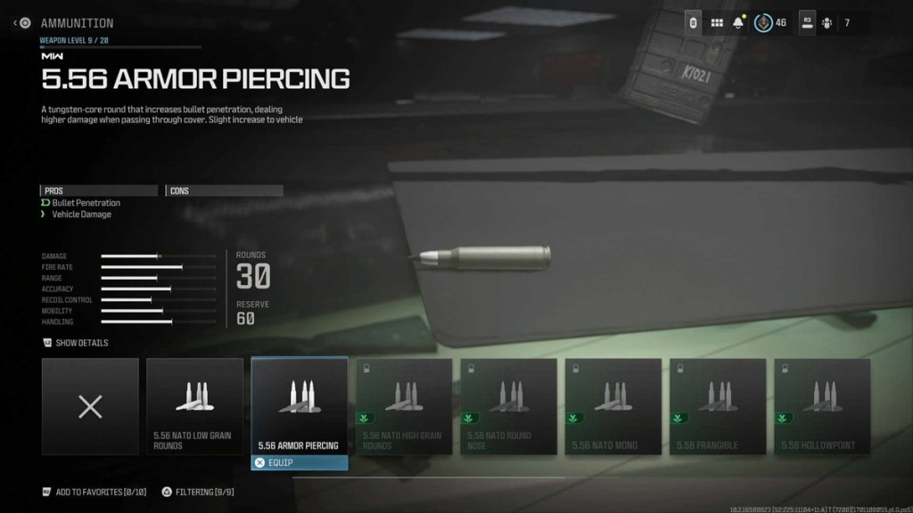 Armor piercing ammo in Call of Duty Modern Warfare 3 will help you gain you penetration kills