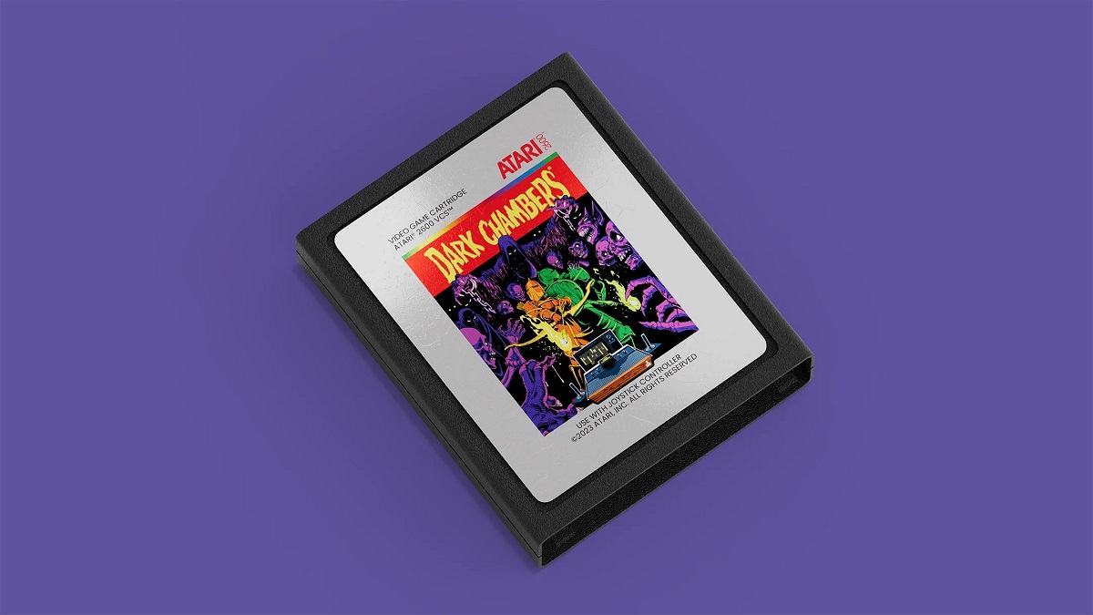 Dark Chambers Atari Cartridge