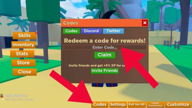 How to redeem codes in Dragon Soul