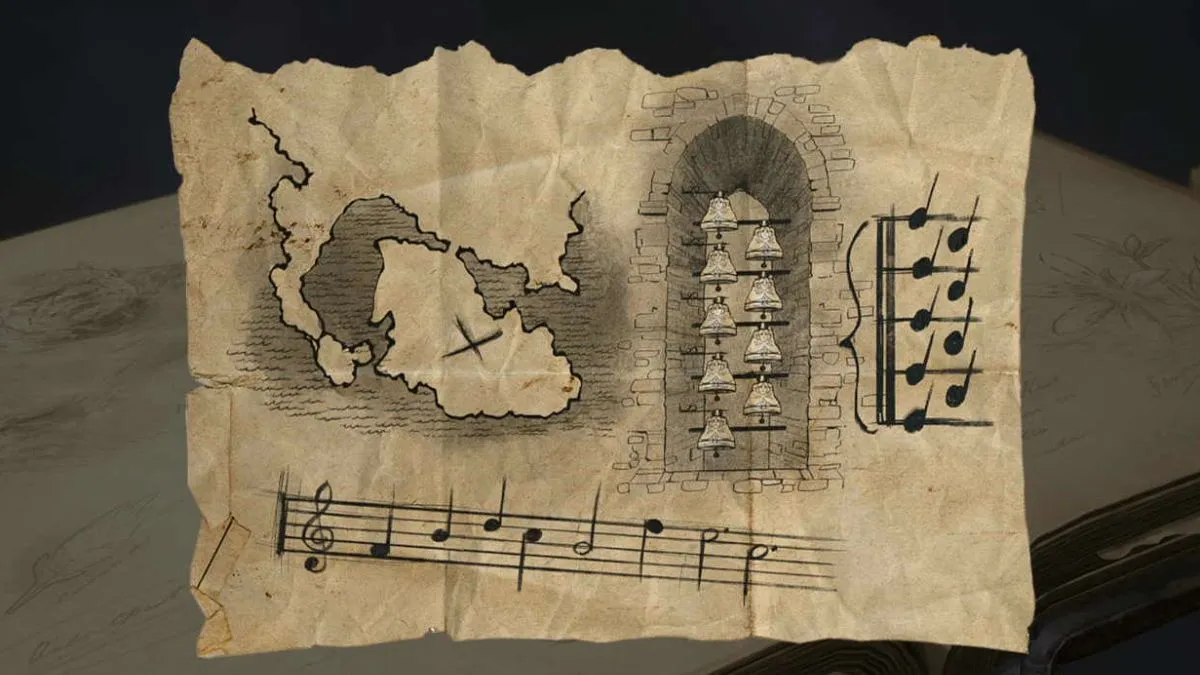 How to use the musical map in Hogwarts Legacy