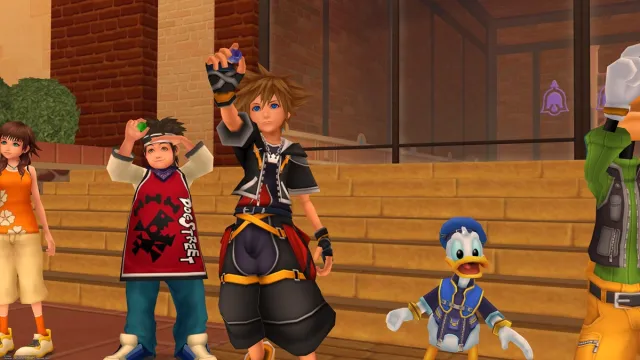 Kingdom Hearts 2's Sora has the best outfit