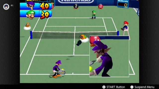 Mario Tennis Waluigi