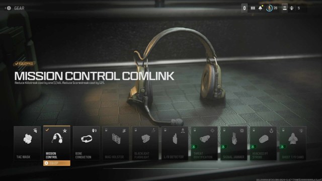 The Mission Control Comlink in Call of Duty Modern Warfare 3 is a great Gear choice