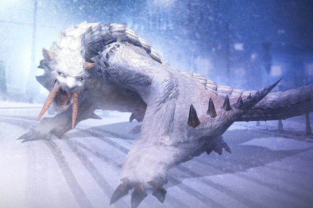 Monster Hunter Now Fulminations in the Frost Barioth