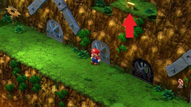 Ключ от храма в городе монстров Super Mario RPG