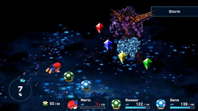 Кварцевый брелок Super Mario RPG Battle Against Culex