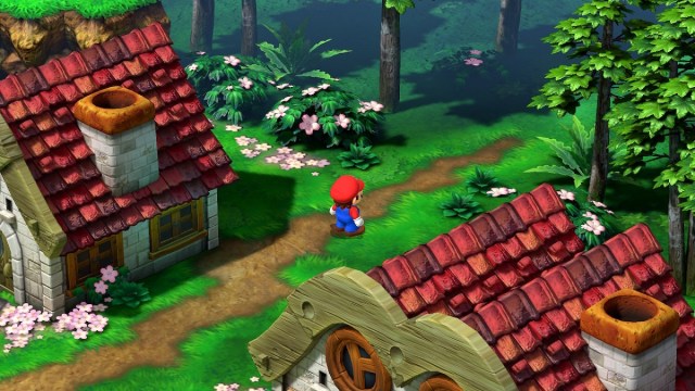 Super Mario RPG Rose Town Lazy Shell