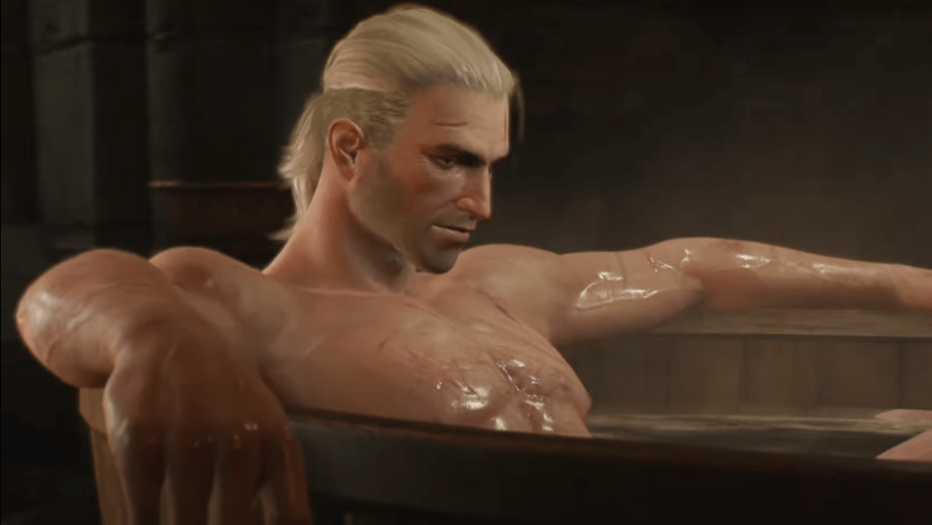 Witcher-3-Geralt-in-tub