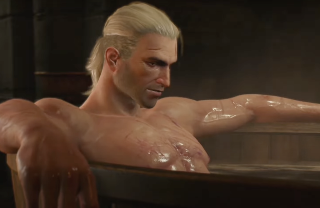 Witcher-3-Geralt-in-tub