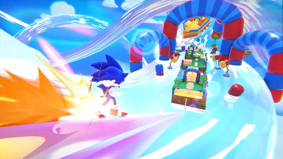 Sonic Dream Staff, a brand new 3D Sonic, introduced for Apple Arcade
