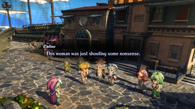 Celine, Claude, and Rena in Star Ocean The Second Story R