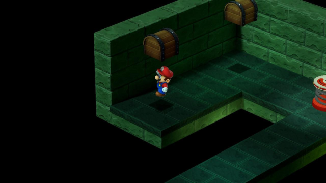 Under a pipe in Bean Valley in Super Mario RPG