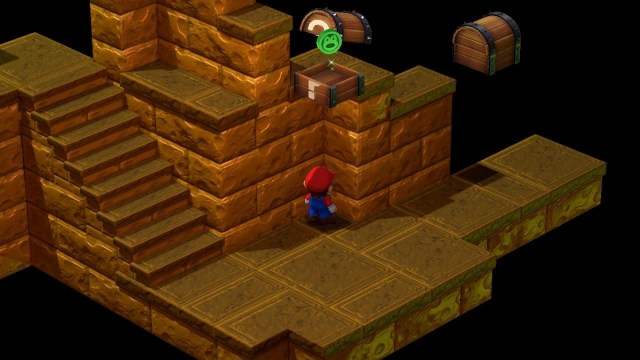 Hidden Frog Coin in Belome Temple in Super Mario RPG