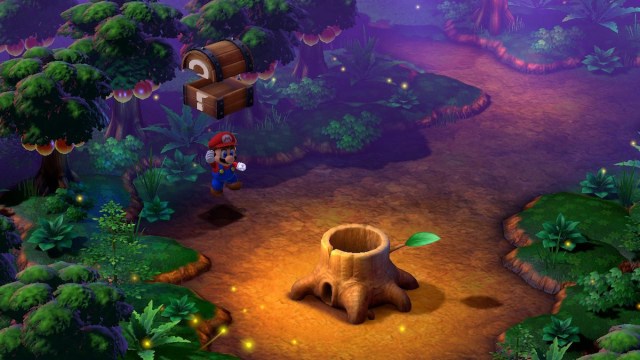 Second hidden treasure chest in the Forest Maze in Super Mario RPG