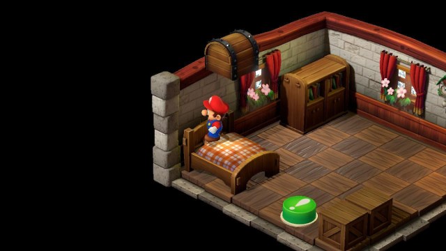 Rose town hidden treasure chest in Super Mario RPG