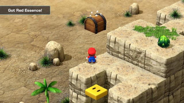 Lands End hidden treasure chest in Super Mario RPG