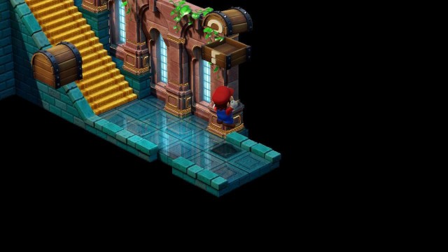 Nimbus Land castle hidden treasure chest in Super Mario RPG