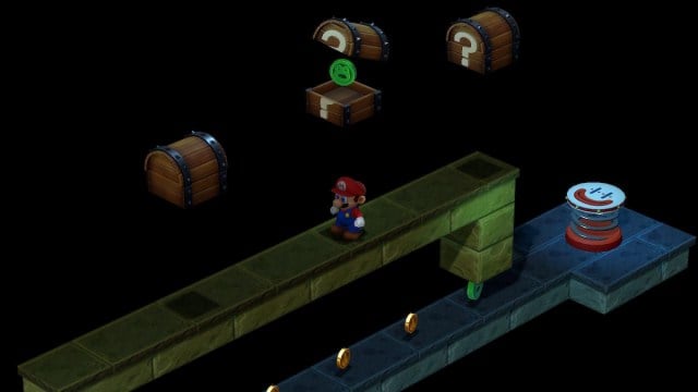 Finding a Frog Coin in the Pipe Vault in Super Mario RPG