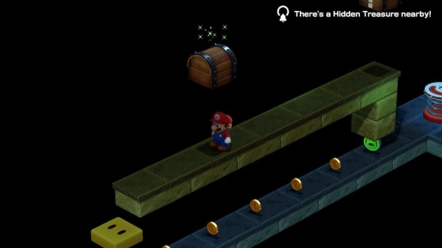Pipe Vault hidden treasure chest in Super Mario RPG