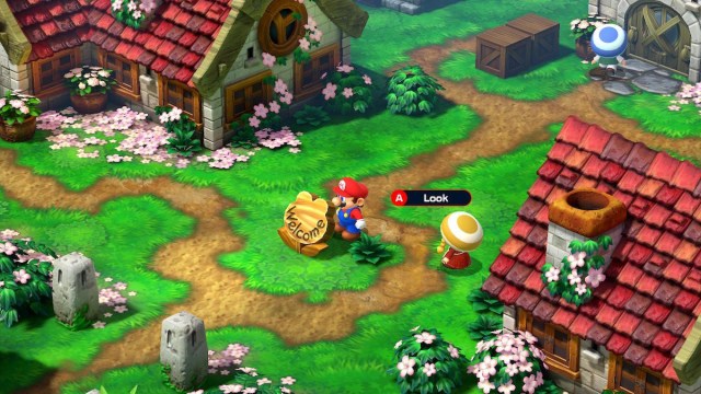 The Three Musty Fears Behind the Wooden Flower Flag Location in Super Mario RPG