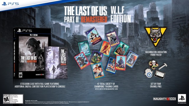 The Last of Us Part 2 Remastered WLF Edition contents, price, and how to  pre-order - Dot Esports