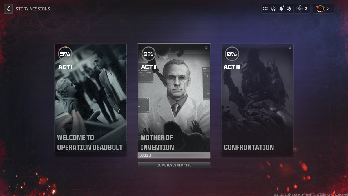 How to unlock Act 2 and Act 3 of Zombies in MW3