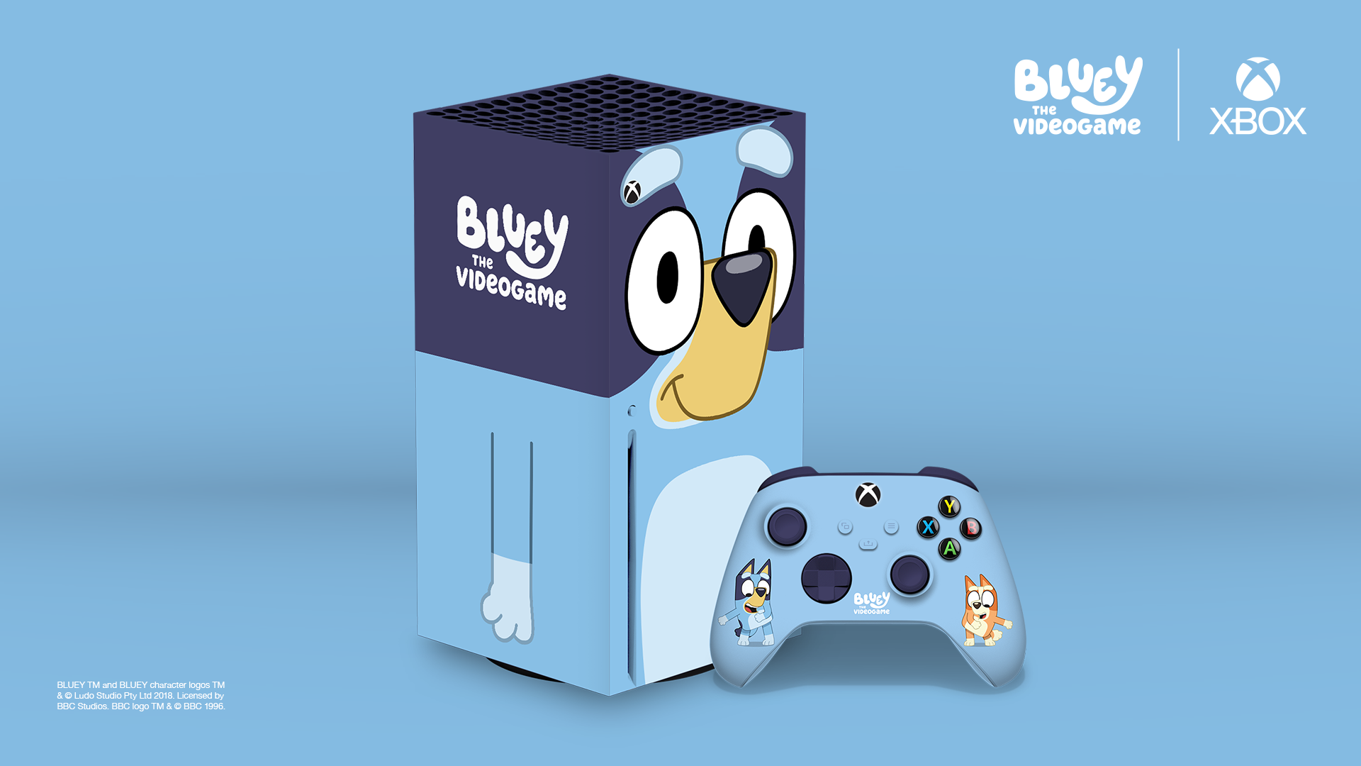 Xbox is giving away a Bluey Series X console
