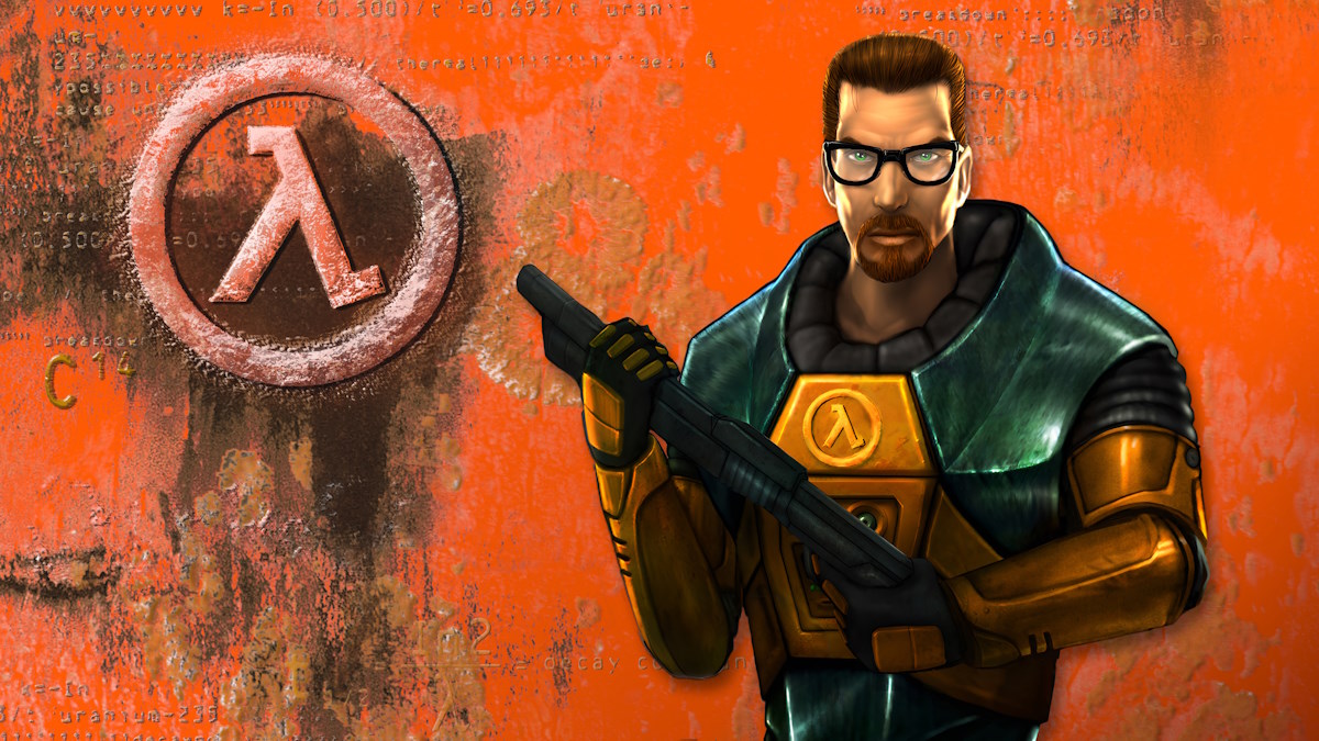 Half-Life update 25th anniversary art wallpaper