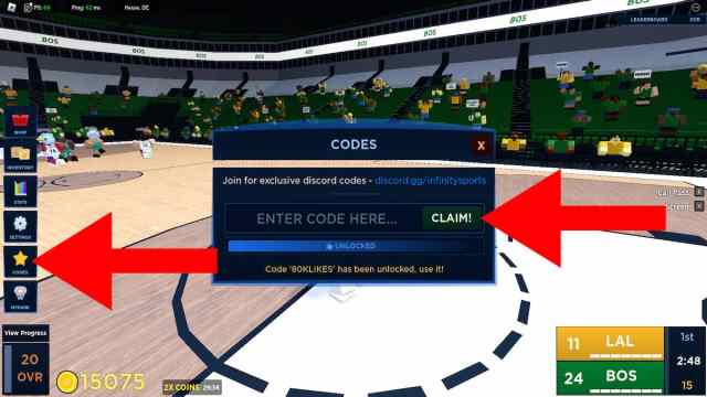 How to redeem Basketball Legends codes