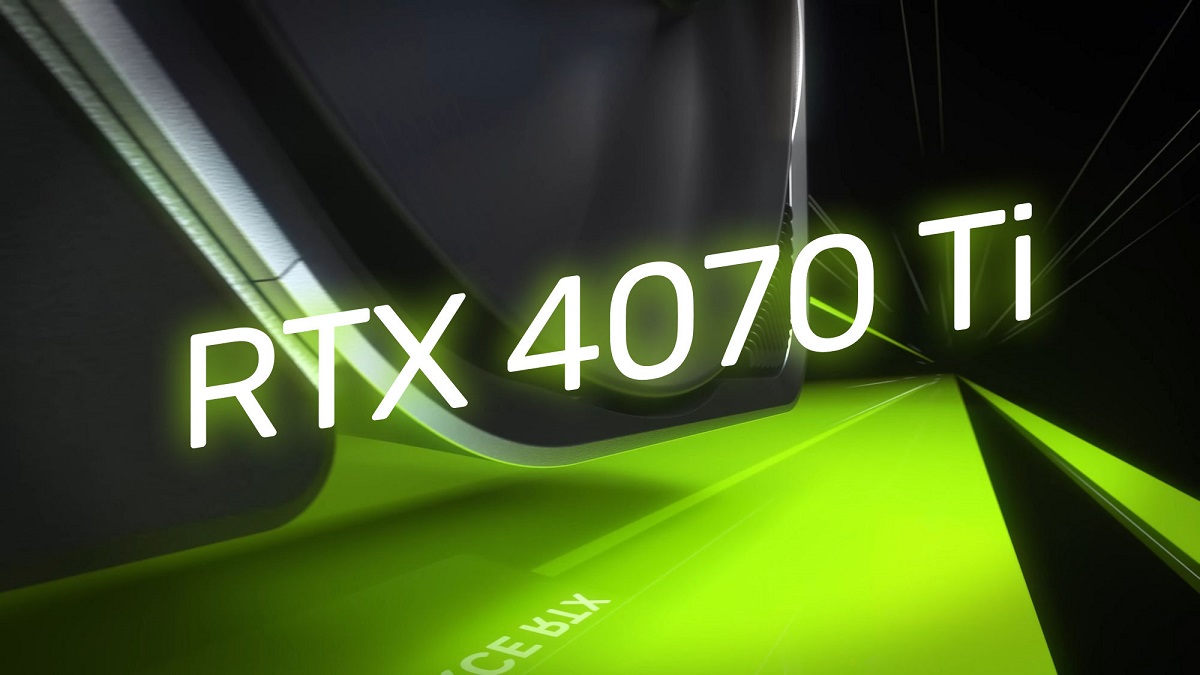 Nvidia RTX 4070 Ti with an extreme close-up of the GPU
