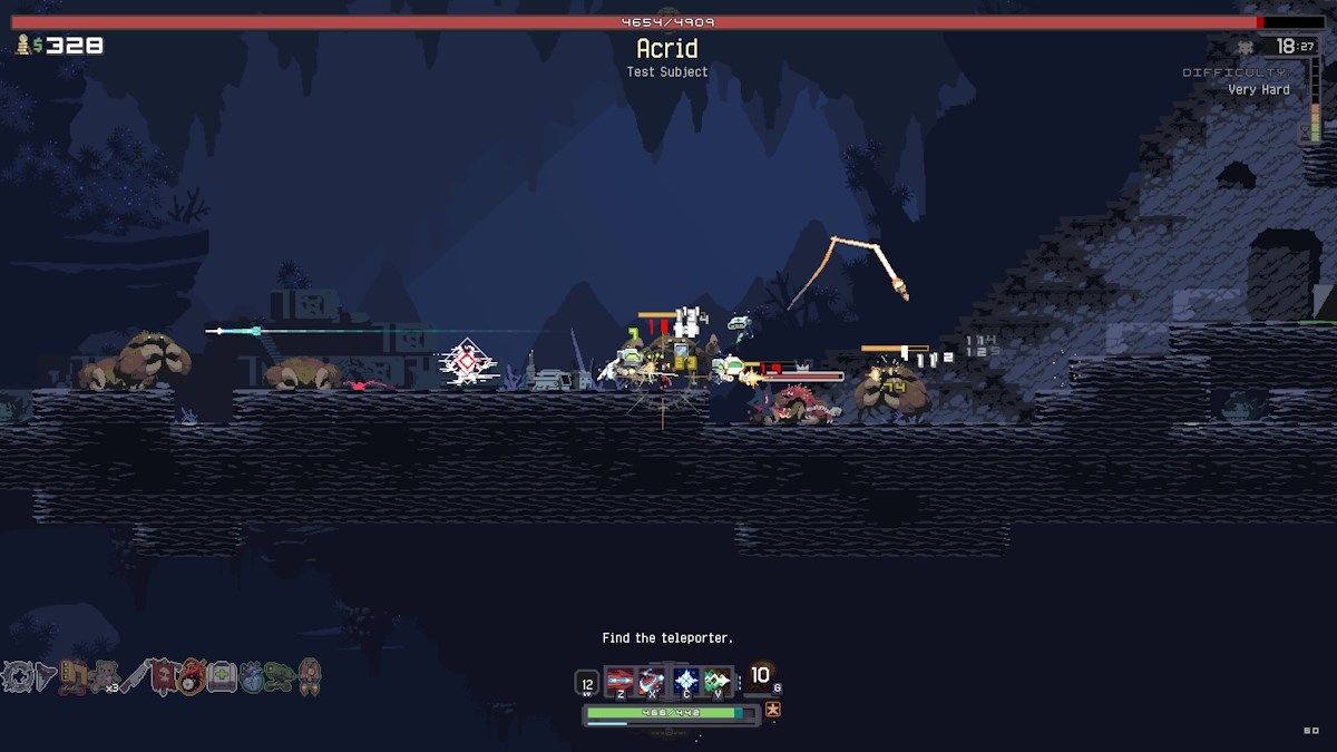How to unlock Acrid in Risk of Rain Returns