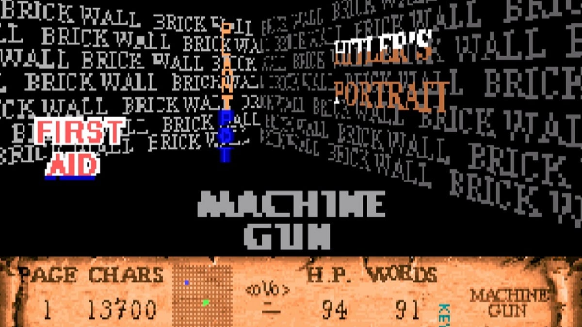 Wolfenstein 3D mod turns the sport right into a literal textual content journey