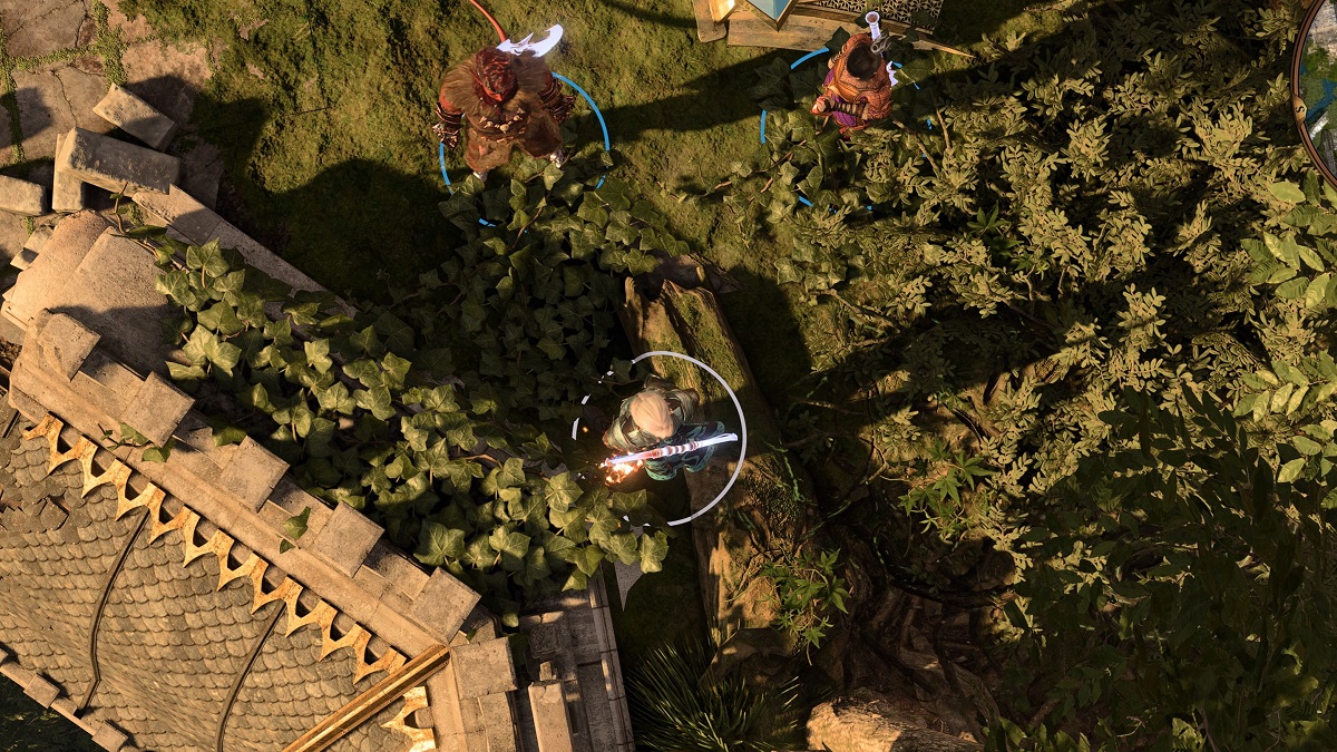 Baldur's Gate 3 Overhead Tactical Camera