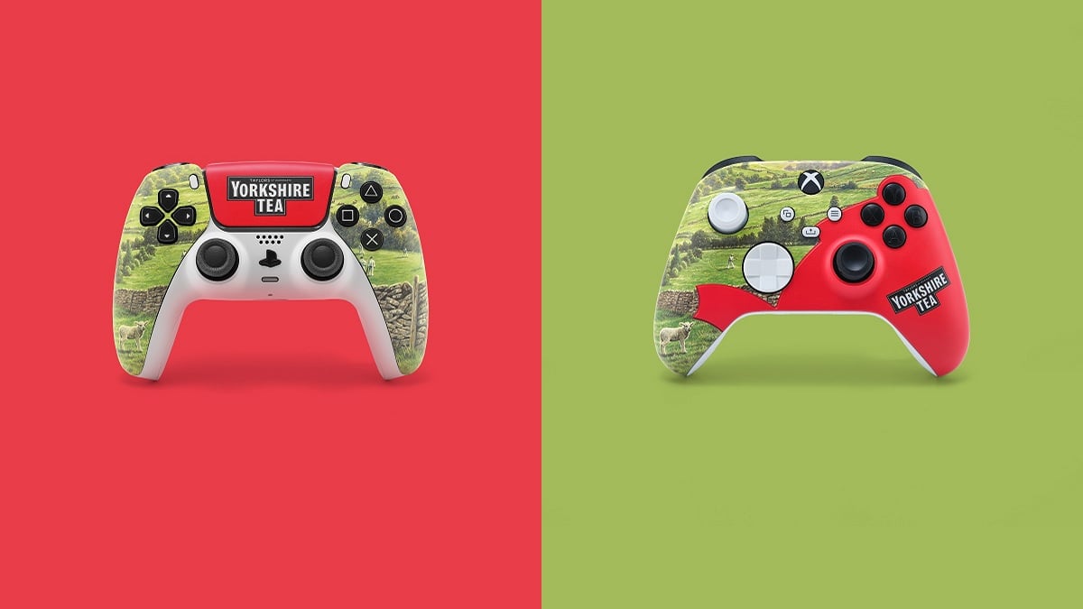 Why yes, you can buy a Yorkshire Tea Xbox Series and PS5 controller