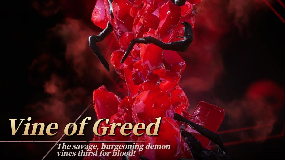 Vine of Greed in Devil May Cry Peak of Combat