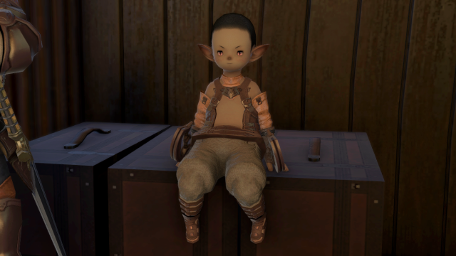 The Lalafell in the Palace of the Dead questline from FFXIV