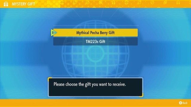 How to get the Mythical Pecha Berry Mystery Gift in Pokemon Scarlet & Violet