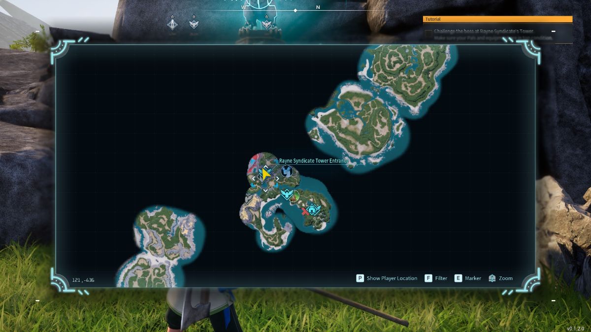 How to challenge the boss at Rayne Syndicate Tower in Palworld Where